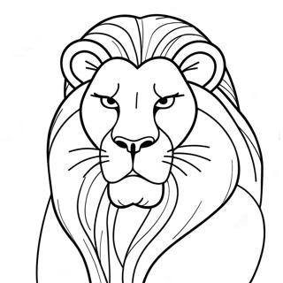 Kolorowanka Z Majestatycznym Mufasa 95895-34998