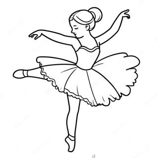 Zgrabna Baletnica Tanczaca Kolorowanka 96415 35404