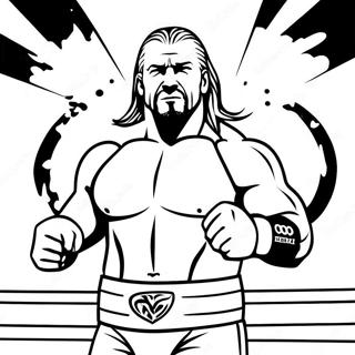 Kolorowanka Dot Marker Triple H Na Ringu 96726-35820