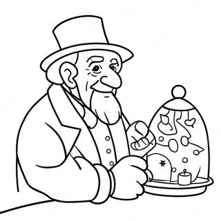 Kolorowanka Opowiesci Wigilijnej 96748-35824