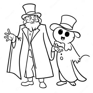 Kolorowanka Scroogea I Duch Wigilijnego 96749 35659