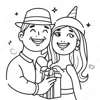 Szczęśliwe Rocznice Kolorowanki