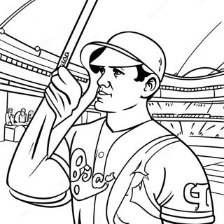 Vintage Kolorowanka Atlanta Braves 97495-36413