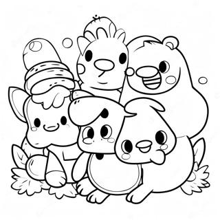 Kolorowanka Przyjaciele Brozone 97650-36628