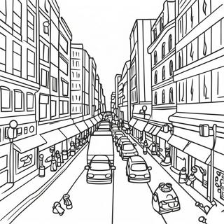 Kolorowanka Ruchliwa Ulica Lego City 97726 36587