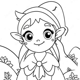 Swiateczne Elfy Anime Kolorowanka 97830-36808