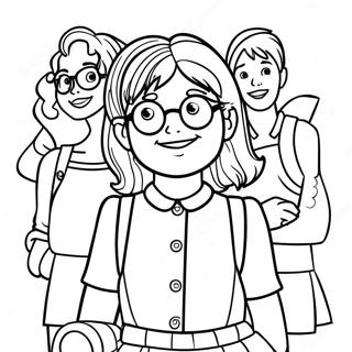 Junie B. Jones Kolorowanki
