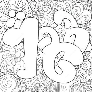 Kolorowanka Z Figlarnymi Literami Babelkowymi 98397-37252