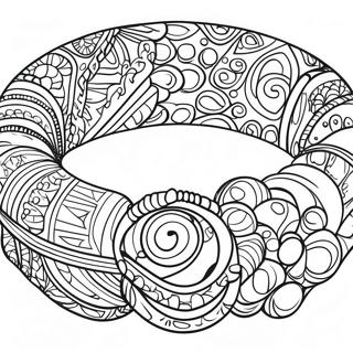 Kolorowanka Z Kolorowa Bransoletka Z Koralikow 98550-37368