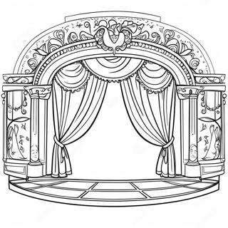 Kolorowanka Teatralna Kolorowanki