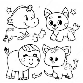 Zabawna Kolorowanka Z Wyrazami Do Nauki Dla Pierwszej Klasy Z Zwierzetami 99728 38473