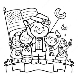 Kolorowanka Dla Dzieci Na Dzien Patriotow 99755 38497