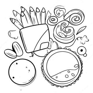 Kolorowanka Z Akcesoriami Dziewczyny Vsco 99884 38595