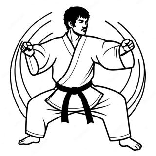 Kolorowanka Karate 99985-38665