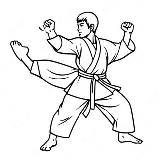 Kolorowanka Karate 99985-38666